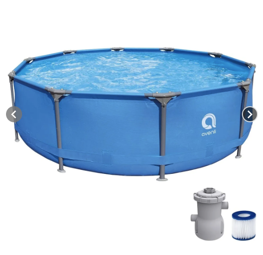 Piscina estructural con accesorios