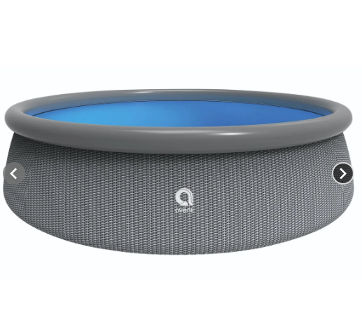 Piscina Inflable Gris/Rattan /396x84 - 12043