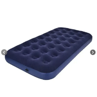 Colchón Inflable 1 Plaza Resistente A 100kg Avenli Azul Oscuro